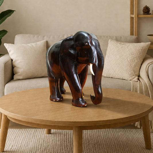 Elephant Brown - Mahogany Wood