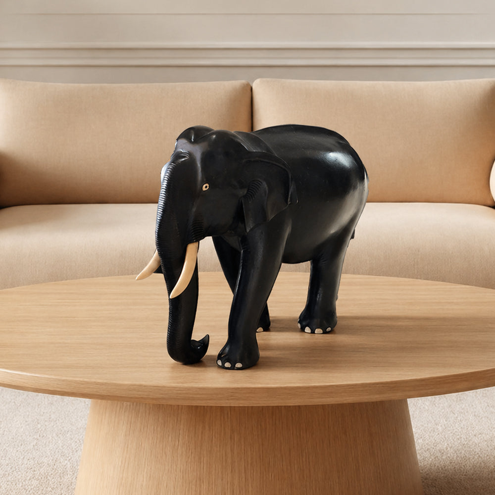 Elephant Black - Mahogany Wood
