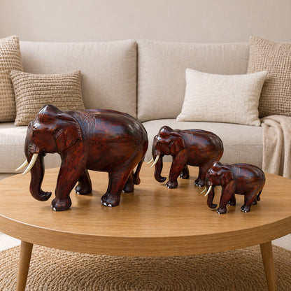 Elephant in Rose Wood