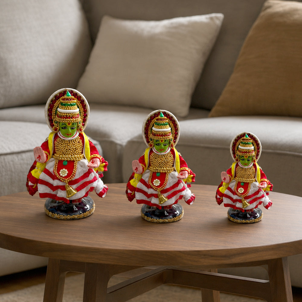 3D Kathakali Dancing Doll