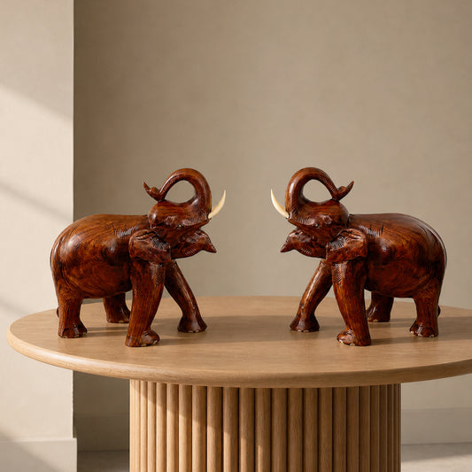 Saluting Elephant (Rosewood)