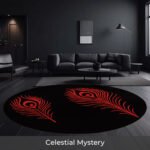 Celestial Round - Custom made Hand Tufted Premium New Zealand Wool Carpet - Image 13